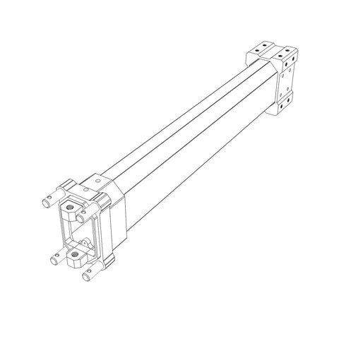 Gryphon Super X8 1400 Frame<br>v3 4Pin Inner Boom Assembly