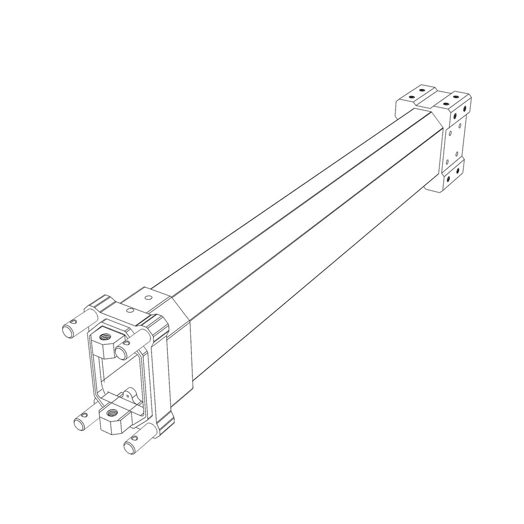 Gryphon Super X8 1700 Frame<br>v3 Inner Boom Assembly