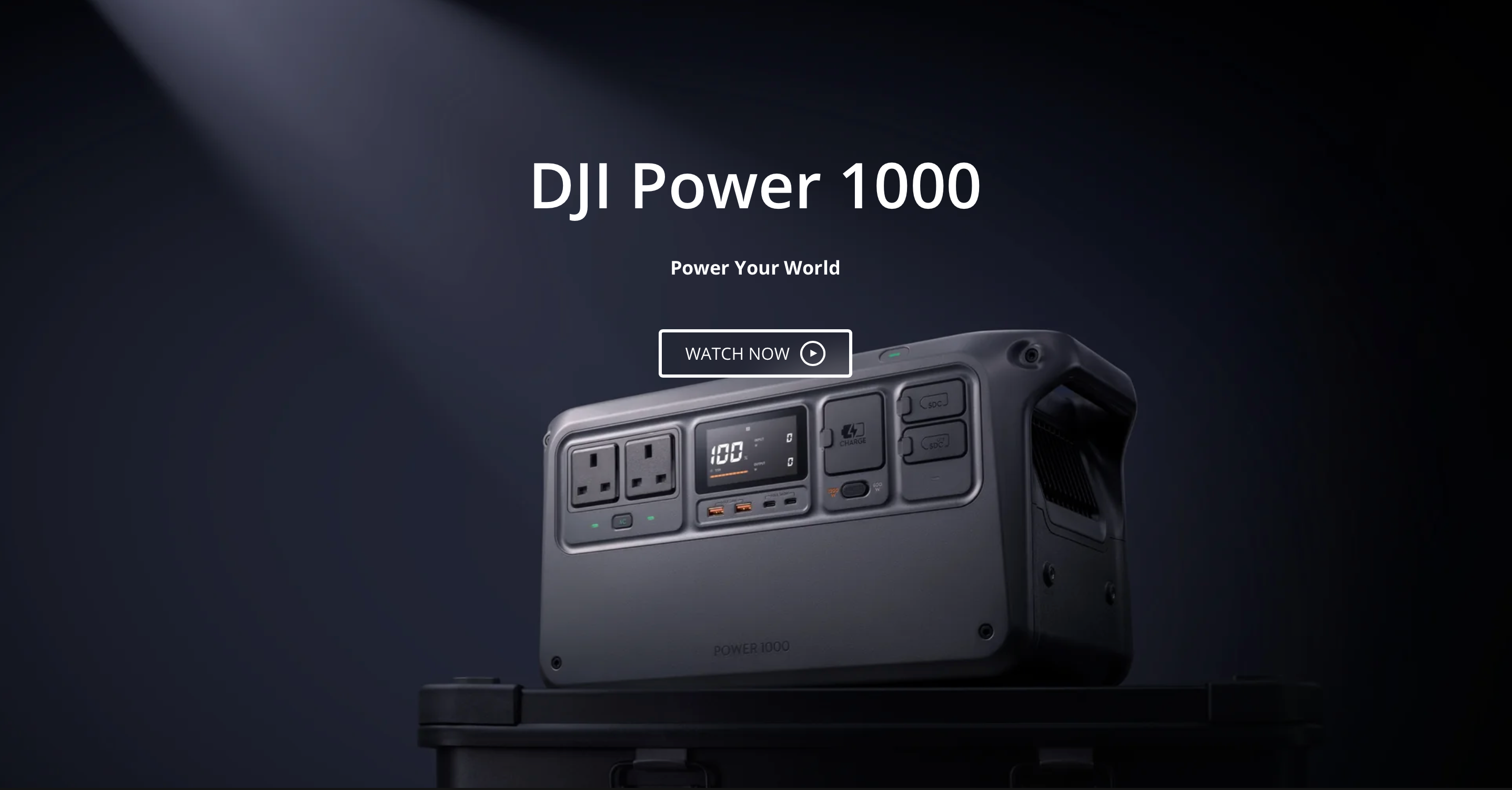 DJI Power 1000 - 2600W<br>Portable Power Station