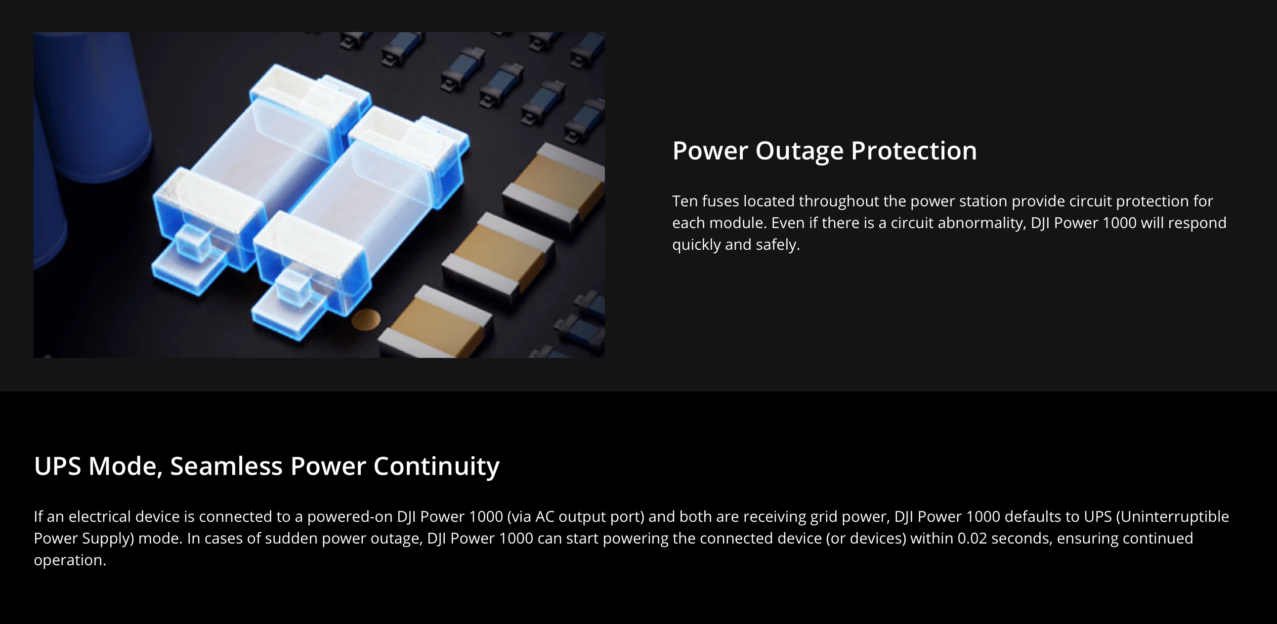 DJI Power 1000 - 2600W<br>Portable Power Station
