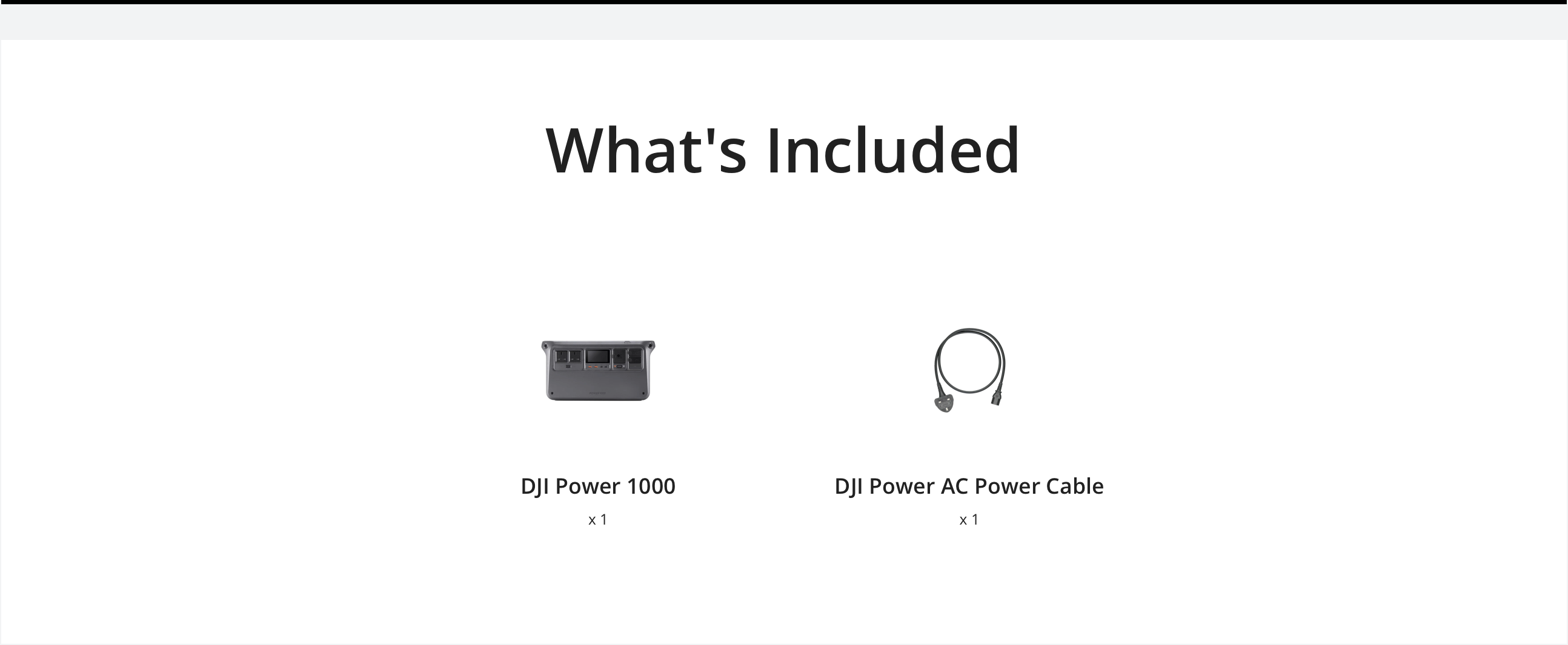 DJI Power 1000 - 2600W<br>Portable Power Station