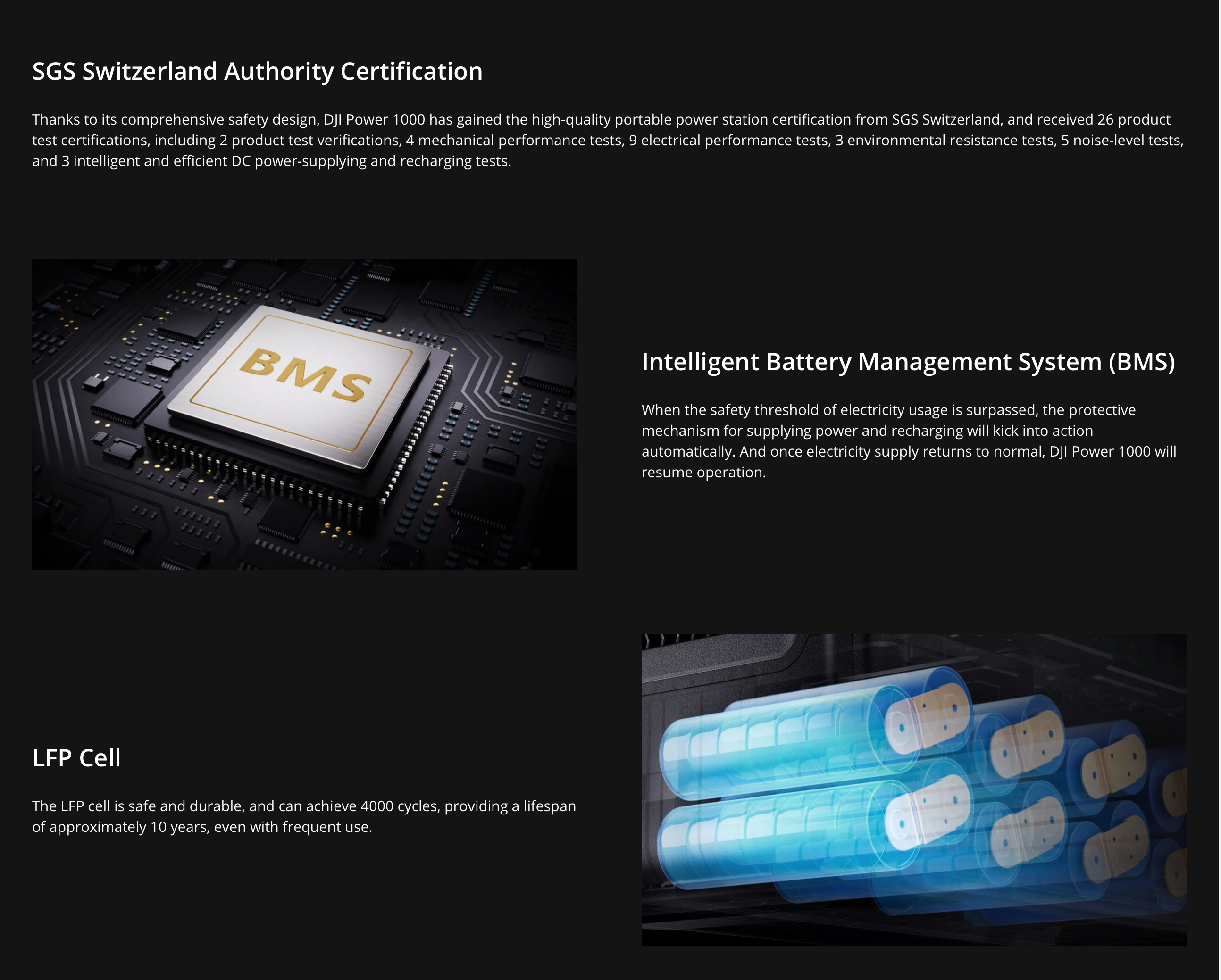 DJI Power 1000 - 2600W<br>Portable Power Station