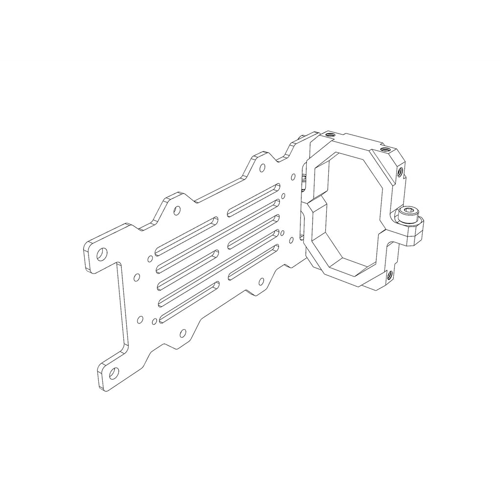 Gryphon External ESC Tray EM-3001S (Flame 180A)