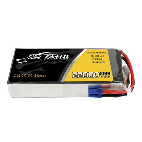 Tattu 22000mAh 25C 4S1P Lipo (EC5)