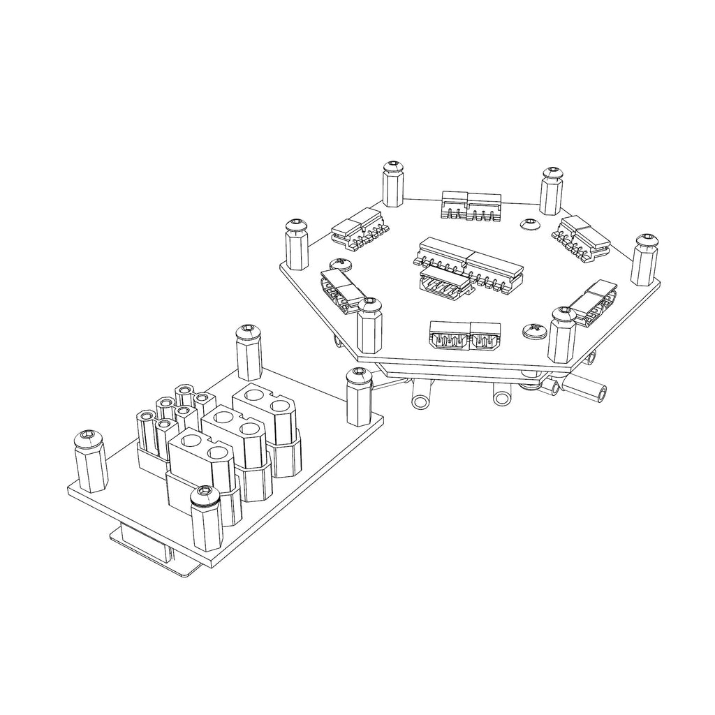 Gryphon Power Module for Pro Hexa (Straight)