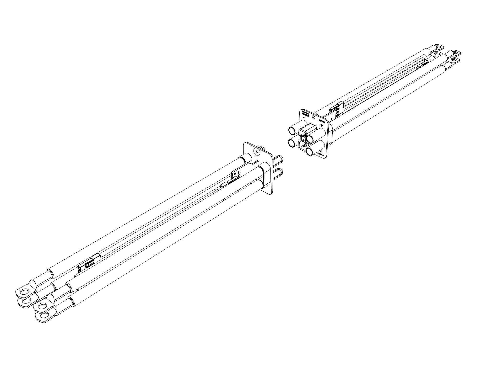 Gryphon Core PCB Loom for Pro Hexa v3 Frame