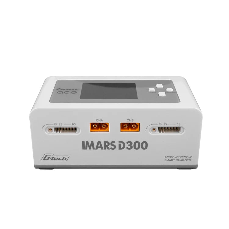 GensAce iMars D300 G-Tech Channel <br>AC/DC 300W/700W RC Battery Charger