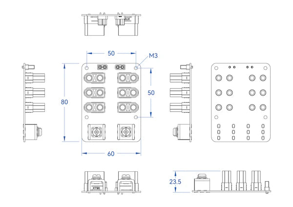 Holybro 300A Top Entry<br>Power Distribution Board