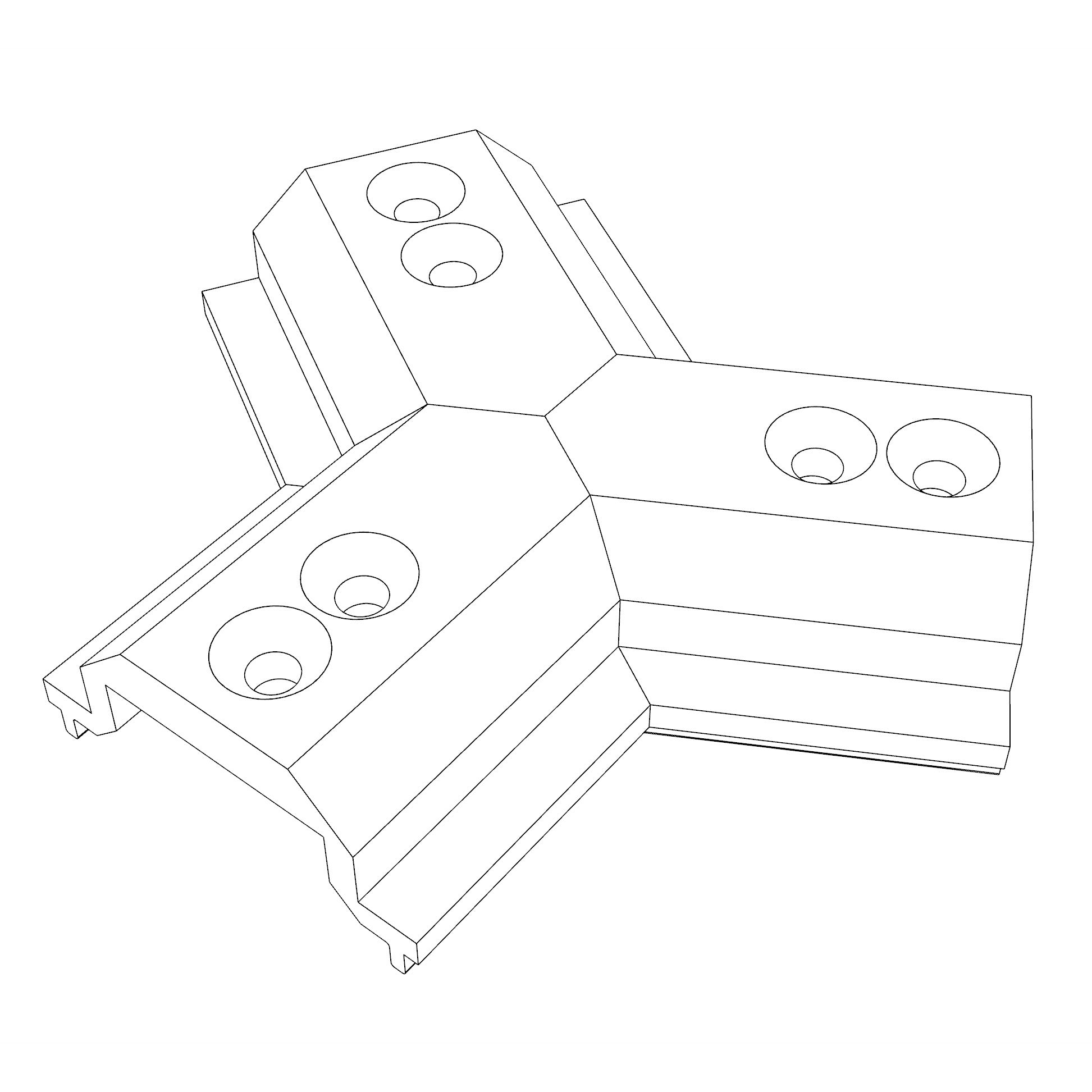 [HC-0135D] Gryphon 135D Hub Bracket