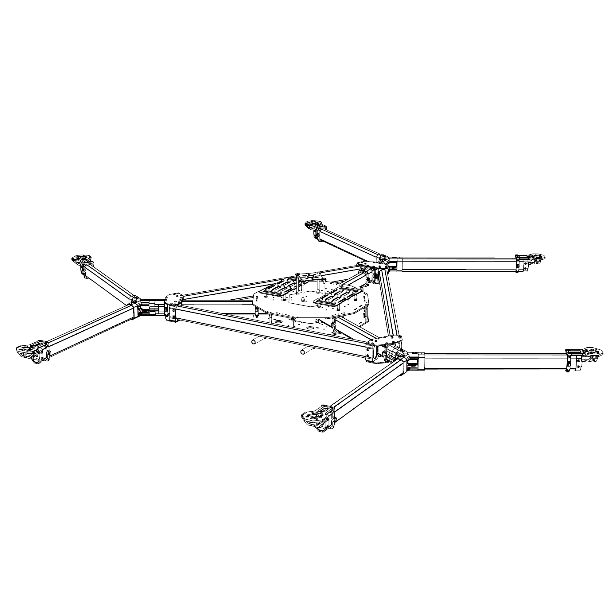 Gryphon HX-1600VX-R<br> Pro Hexa Reinforced Frame Kit