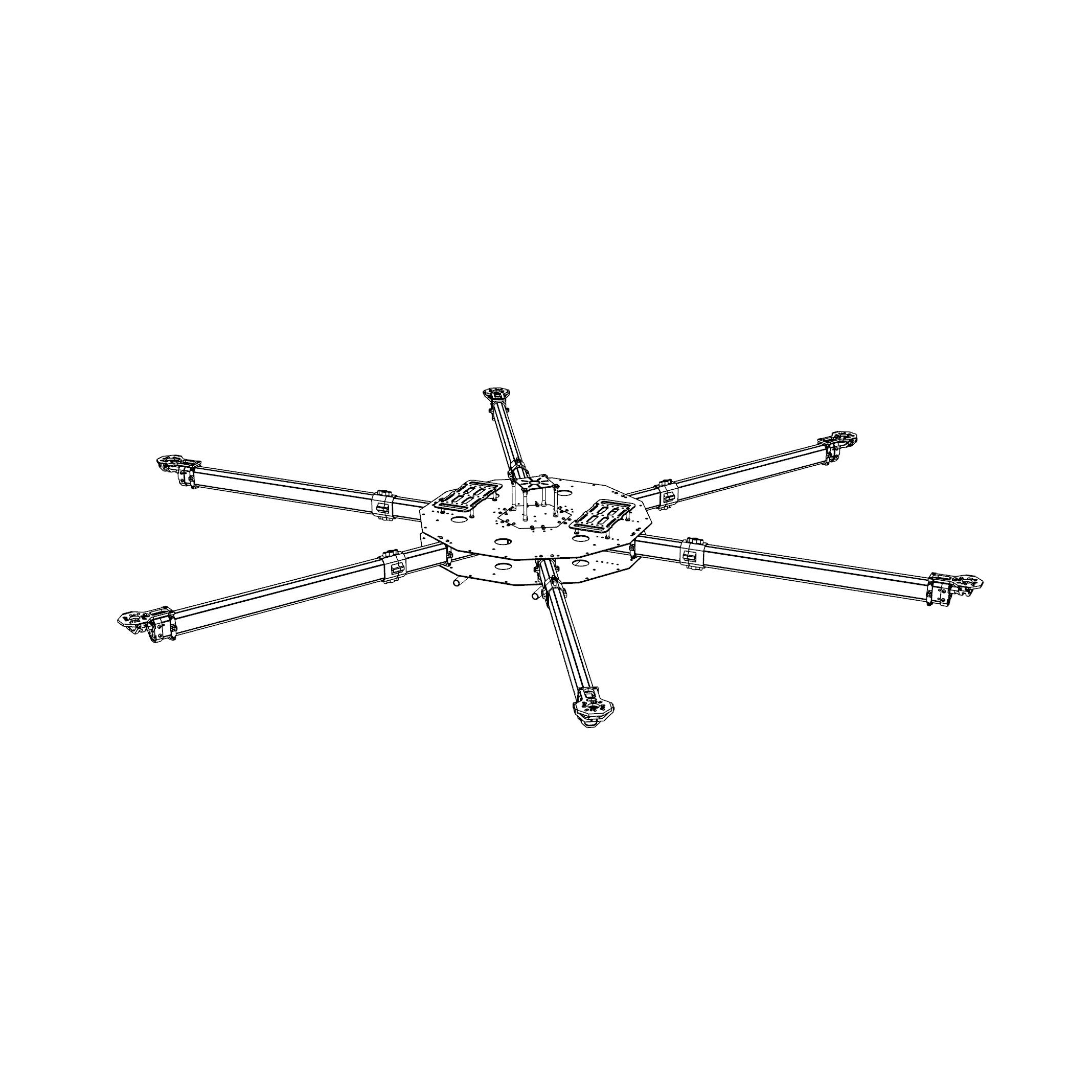 Gryphon HX-1600VX-S<br> Pro Hexa Hi Load Frame Kit