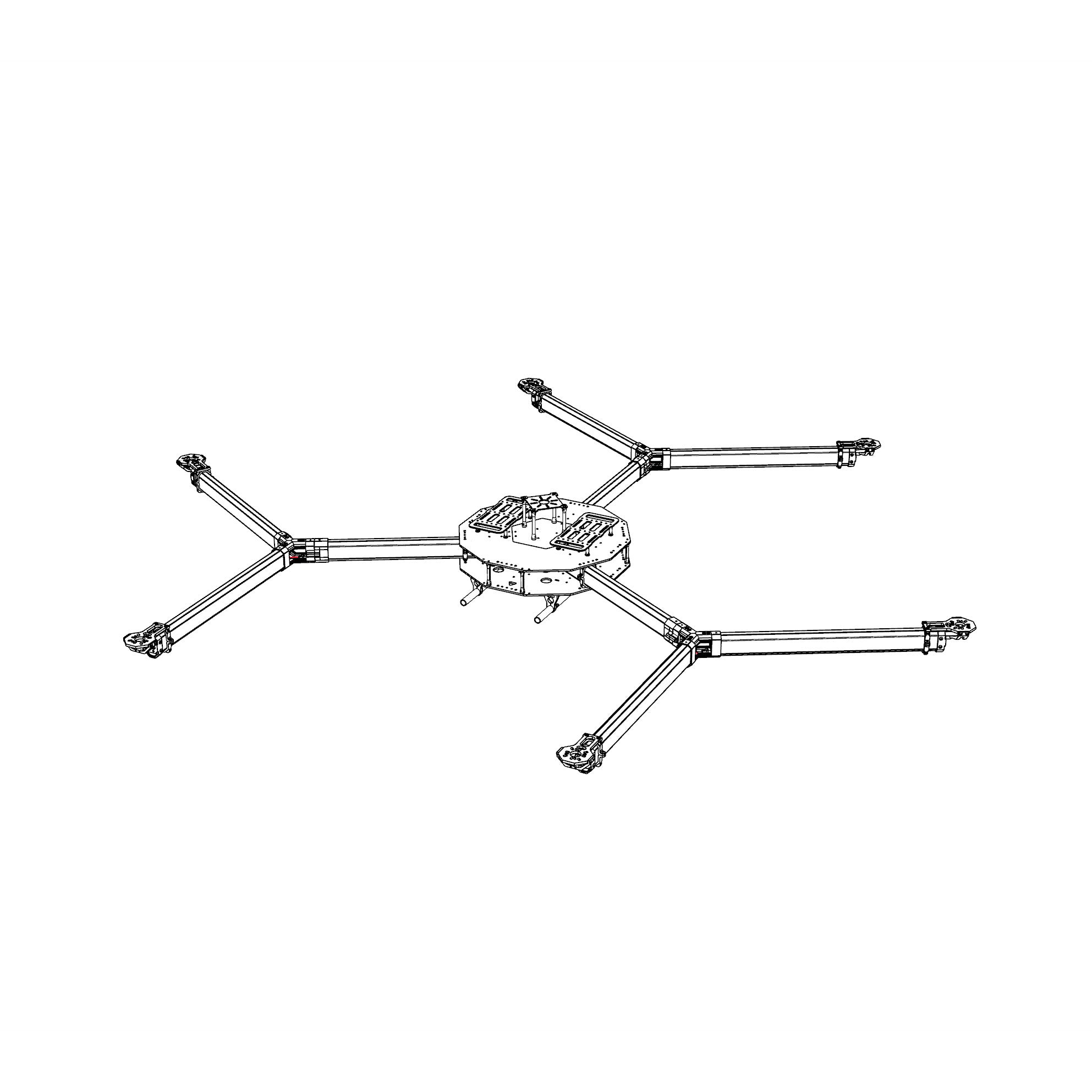 Gryphon HX-1600VX-Y <br>Pro Hexa Frame Kit