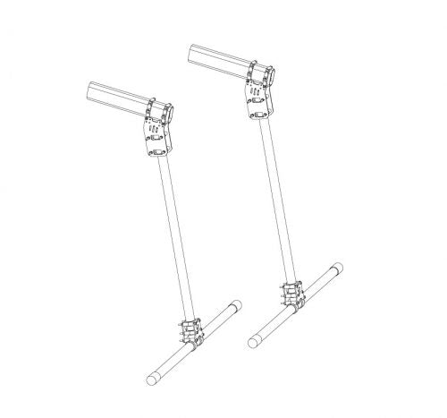 Gryphon Pro X8 Frame <br> T-Type Landing Gear Kit