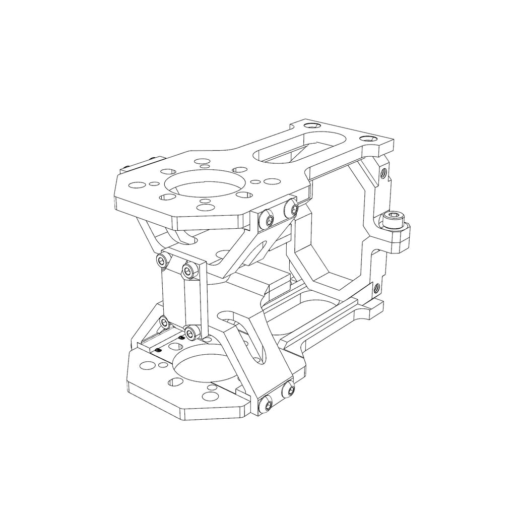 Gryphon 2000CX Coaxial X-Motor Mount