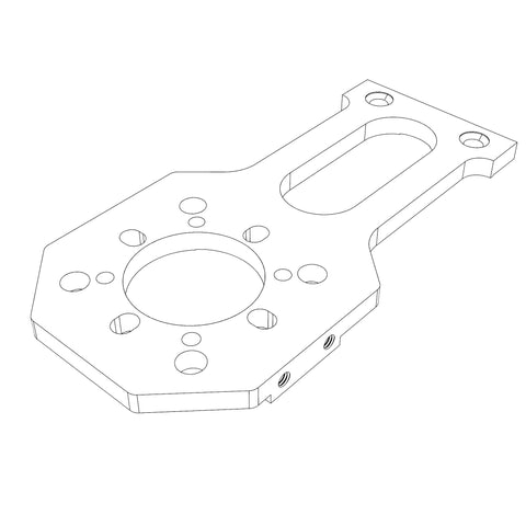 Gryphon 2411 X-Motor Mount Top Plate