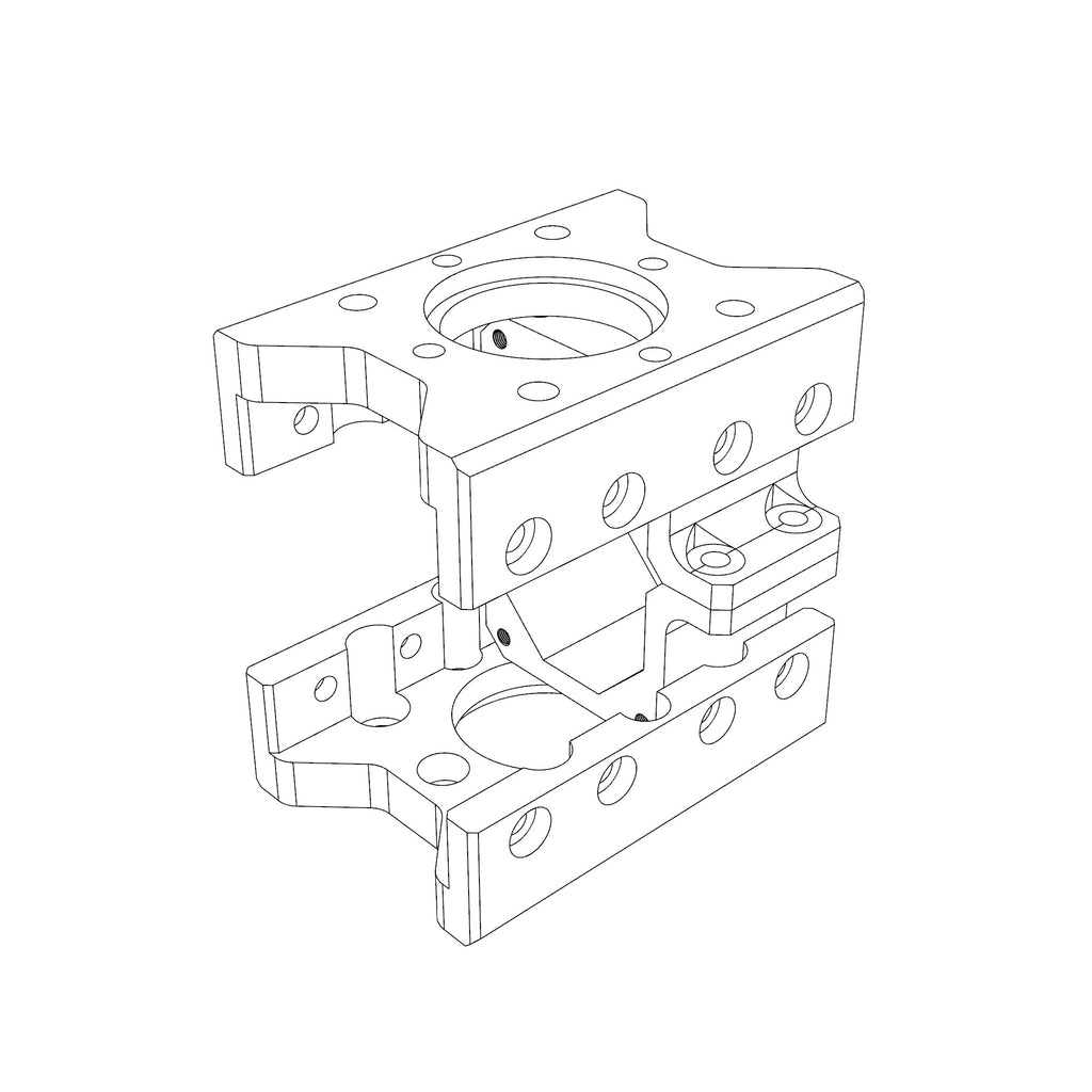 Gryphon 3000CX Coaxial X-Motor Mount