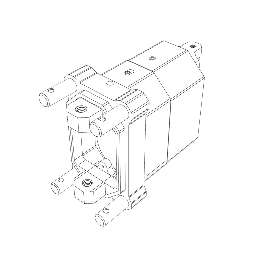 Gryphon Octo 1600 Frame<br>4Pin 2nd Inner Boom Assembly