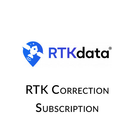 RTK Correctional Data<br>for cm drone accuracy