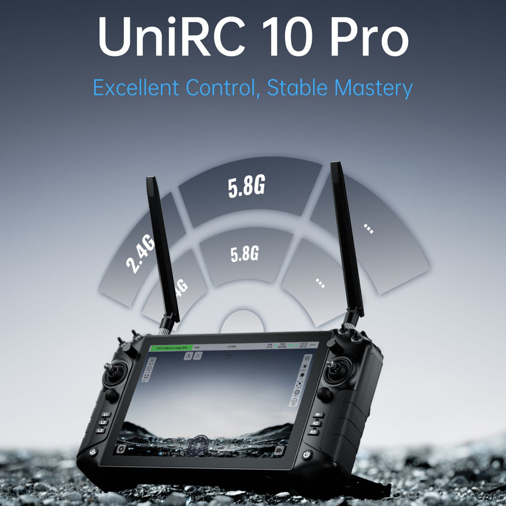 SIYI UniRC10 Pro Dual Frequency<br>Handheld 40 KM Ground Station