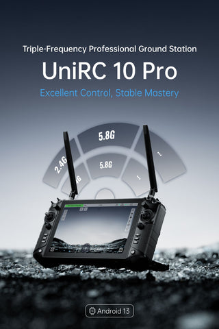 SIYI UniRC10 Pro Dual Frequency<br>Handheld 40 KM Ground Station