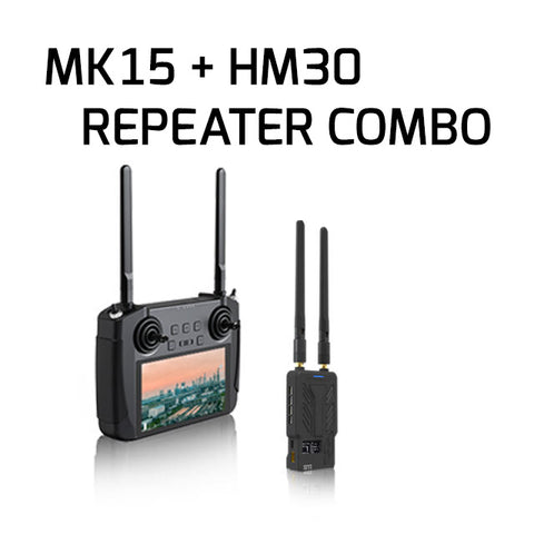 SIYI MK15 & HM30 Repeater<br>Ground Station Smart Controller