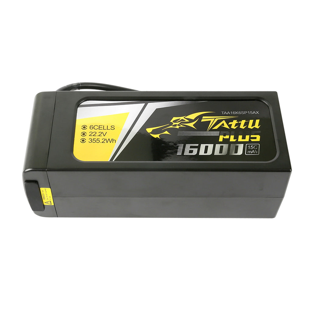 Tattu Plus 16,000mAh 22.2V 6S 15C  Battery (AS150+XT150)