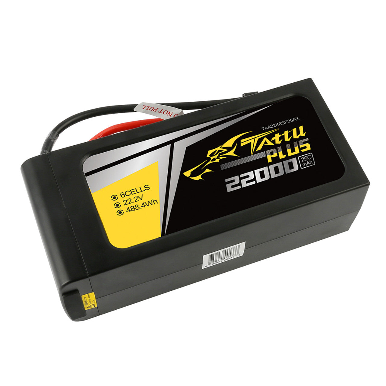 Tattu Plus 22,000mAh 22.2V 25C 6S1P Lipo (AS150+XT150)