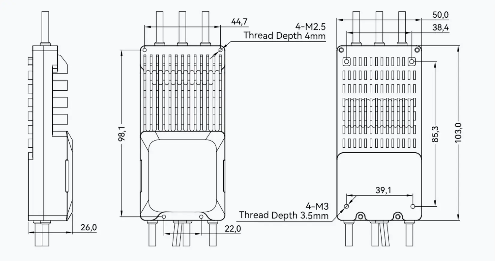 V120A 14S ESC