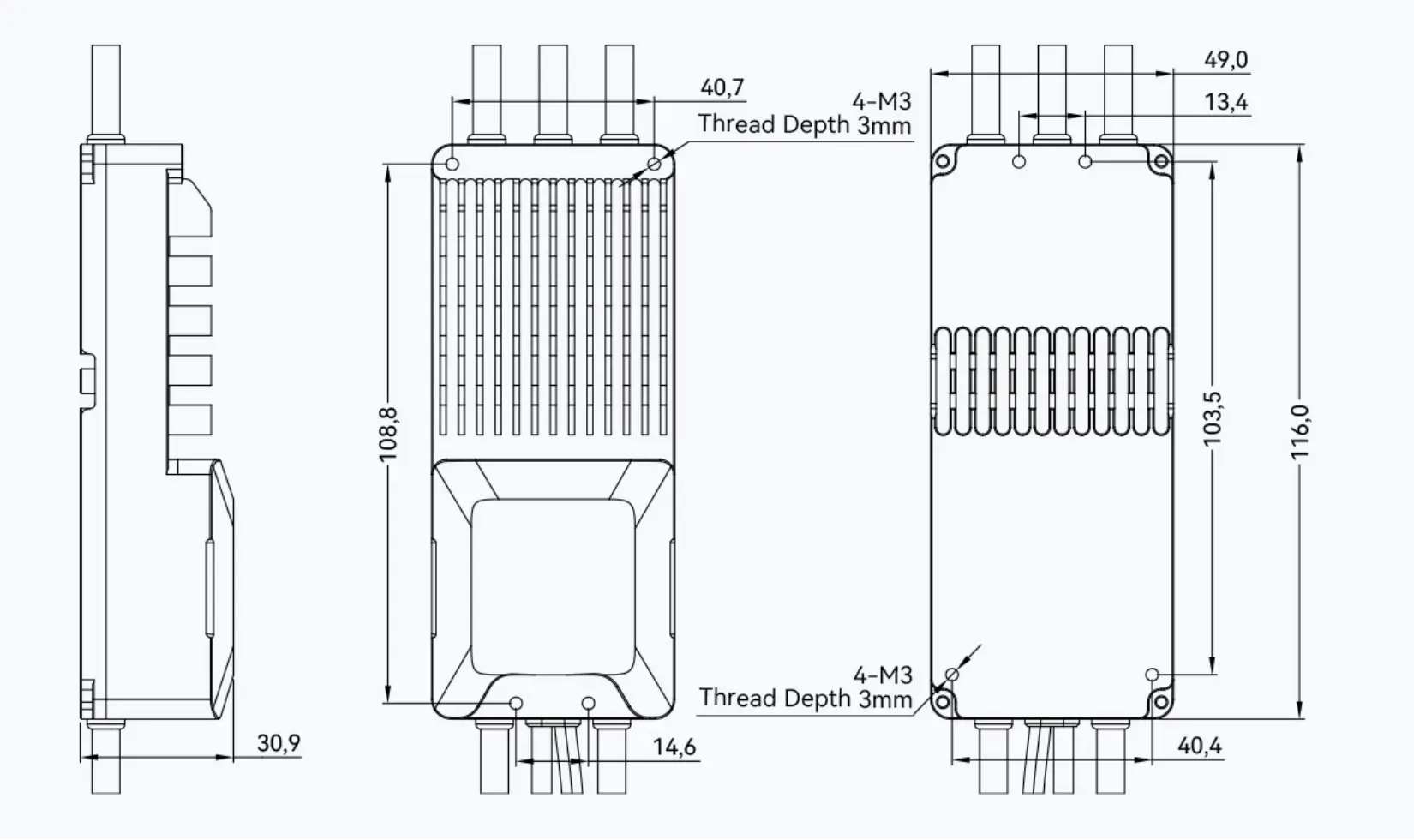 V150A 14S ESC
