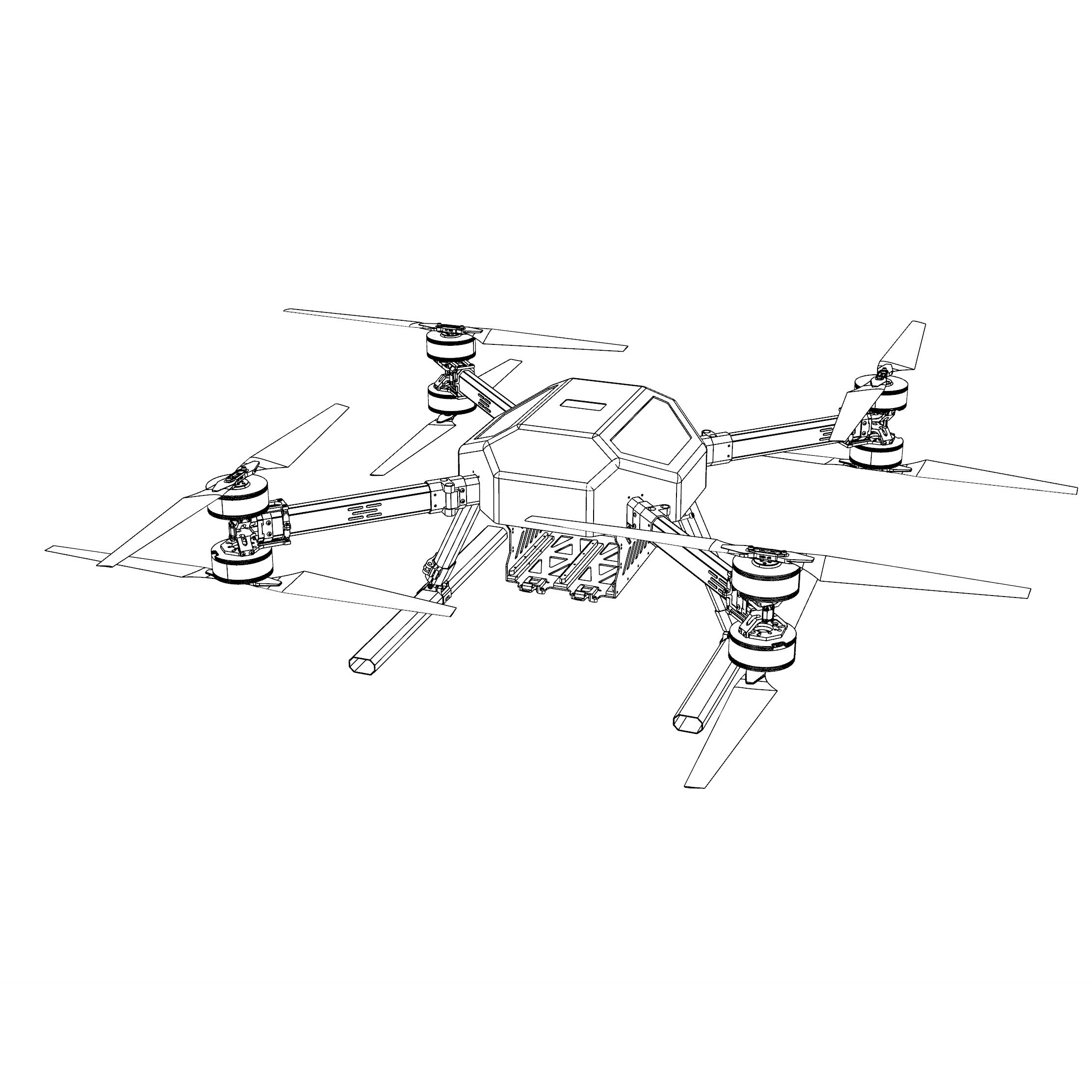 X8 1000HFX Ready To Fly<br>Folding Arm Drone