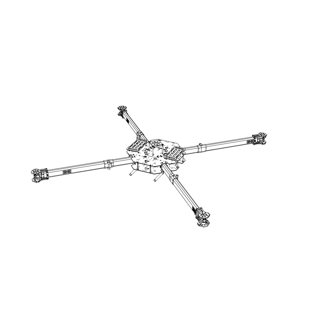 Gryphon X8 1400HFX<br>Pro Folding Frame Kit