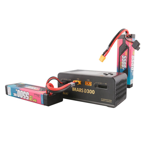 GensAce iMars D300 G-Tech Channel <br>AC/DC 300W/700W RC Battery Charger