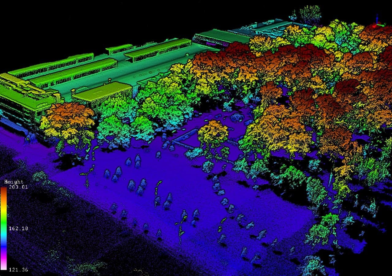 Topodrone Avia Livox LIDaR