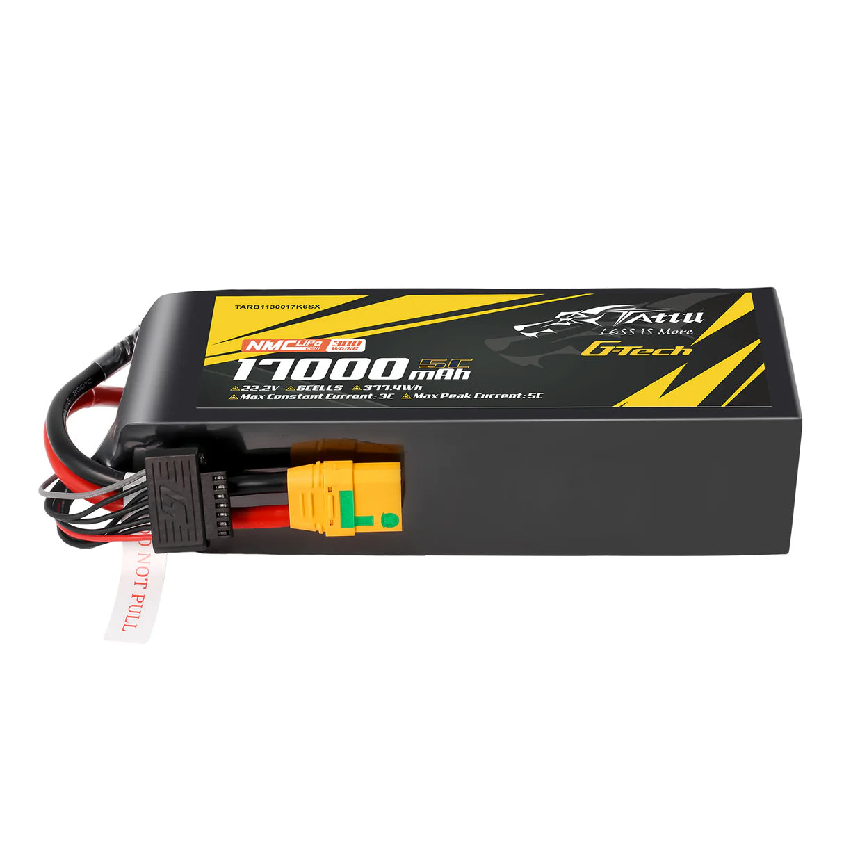 Tattu 17000mAhSemi-solid State 300Wh/kg<br>5C 22.2V 6S1P with XT90S-F Plug